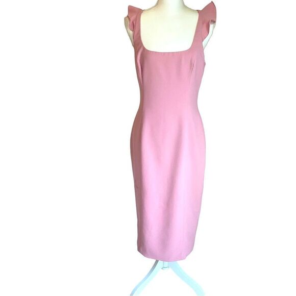 Jay Godfrey Barbie Pink Sheath Dress Size 8 - Picture 1 of 9